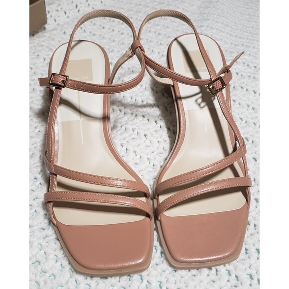 Dolce Vita Britt Sandals Size 9 Whiskey Stella Brown NEW in Box (Box Worn) - Picture 2 of 16